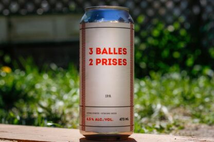 Bière IPA – 3 balles 2 prises