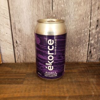 Ékorce Kombucha – Bleuet & Comptonie Voyageuse